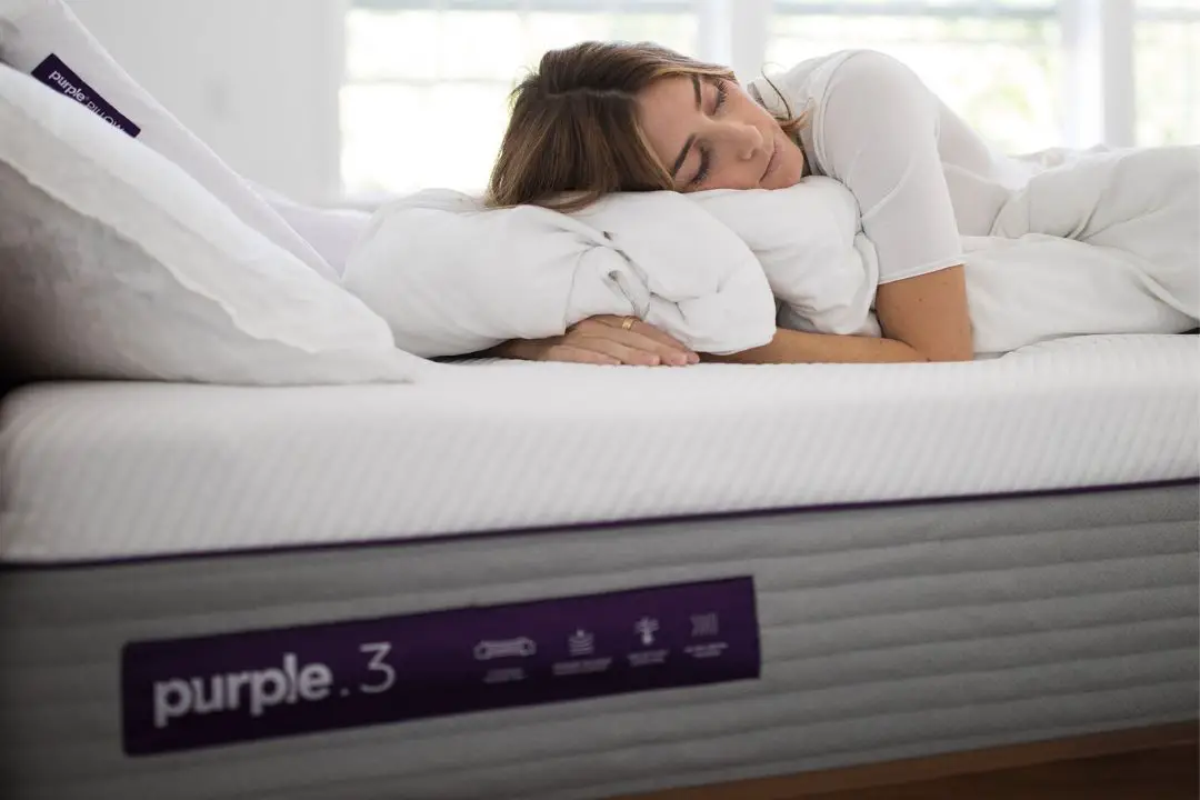 can purple mattress go on floor