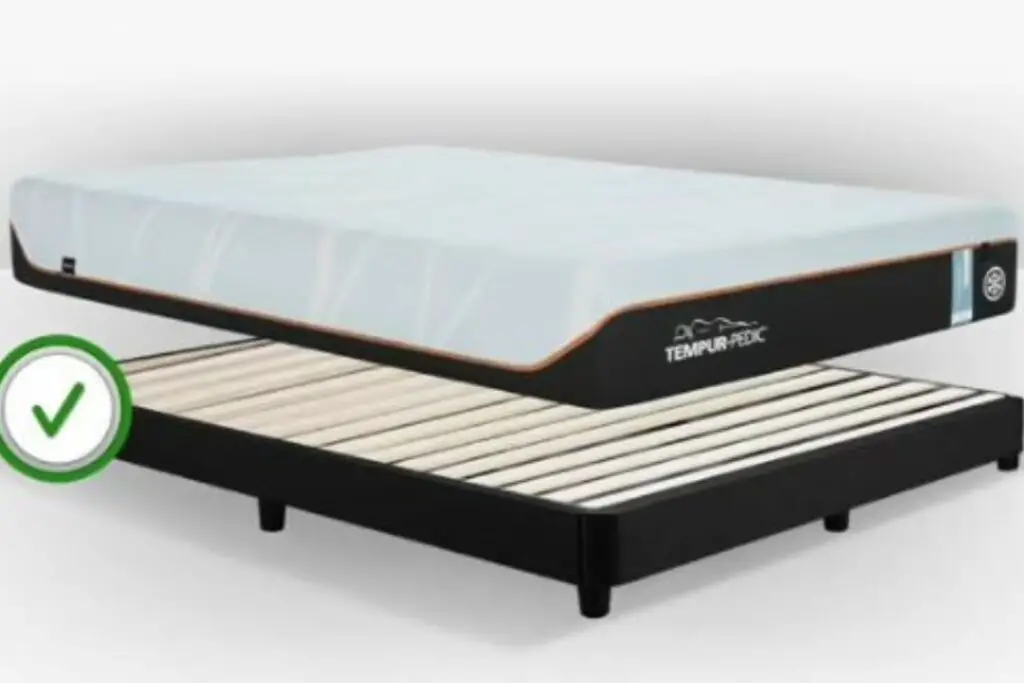 can we put tempurpedic mattress on the floor
