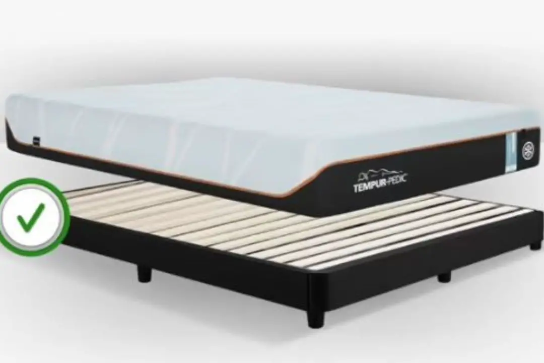 can you put a tempur mattress on slats