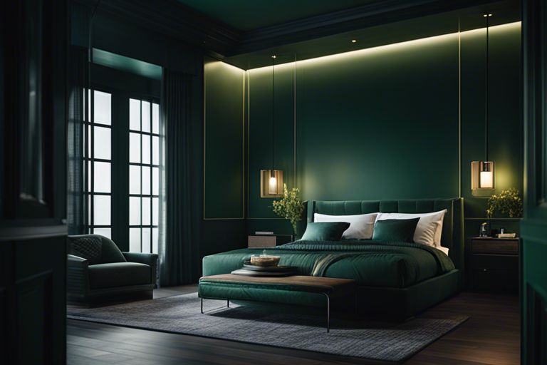 8 Captivating Dark Green Bedroom Ideas that Reflect Nature's Calm