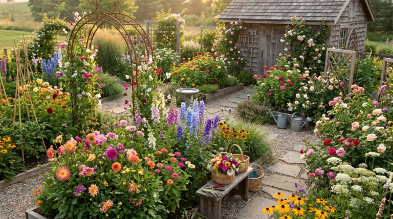 19 Cut Flower Garden Layout Ideas