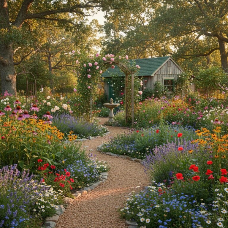 21 Backyard Wildflower Garden Ideas