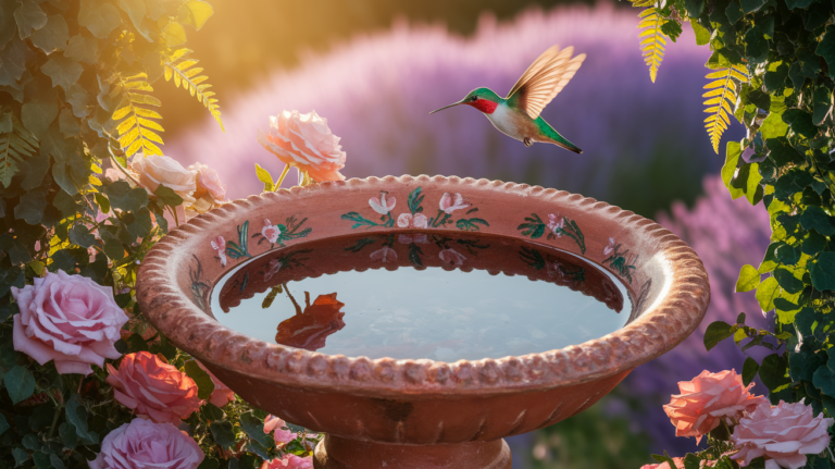 24 Bird Bath Ideas That Attract Feathered Friends and Elevate Your Garden